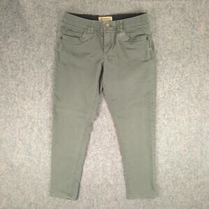 Democracy Pants Womens 8 Green Skinny Ab Technology Stretch Casual Comfort